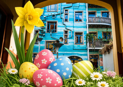 Der Frühling hält Einzug in der Kunsthofpassage